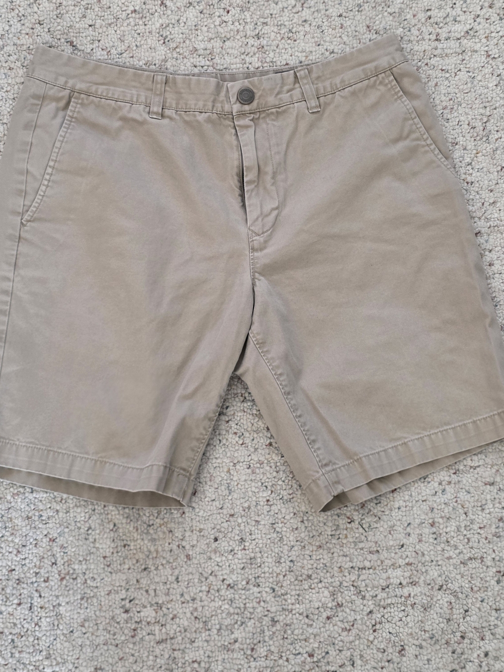 Bonobos Flat Front Chino Shorts in Khaki - Picture 2 of 5